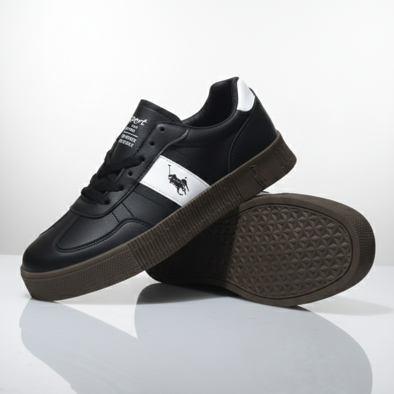 Black white US Polo Sneaker