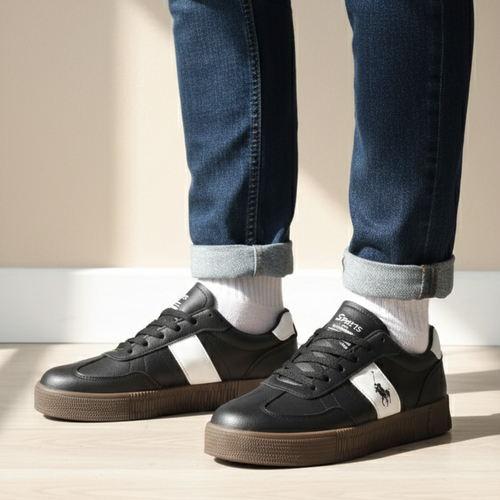 Black white US Polo Sneaker